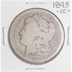 1893-CC $1 Morgan Silver Dollar Coin