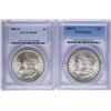 Image 1 : Lot of 1884-O & 1885-O $1 Morgan Silver Dollar Coins PCGS MS65