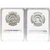 Image 2 : Lot of 1959 & 1960 Franklin Half Dollar Coins NGC PF66
