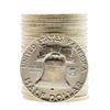 Image 2 : Roll of (20) Brilliant Uncirculated 1954 Franklin Half Dollar Coins
