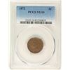 Image 1 : 1872 Indian Head Cent Coin PCGS VG10