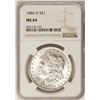 Image 1 : 1884-O $1 Morgan Silver Dollar Coin NGC MS64
