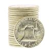 Image 2 : Roll of (20) Brilliant Uncirculated 1961 Franklin Half Dollar Coins