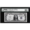 Image 1 : 1935C $1 Silver Certificate Note Fr.1612 PMG Choice Uncirculated 64EPQ