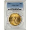 Image 1 : 1927 $20 St. Gaudens Double Eagle Gold Coin PCGS MS65