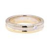 Image 1 : 18KT Yellow and White Gold 0.10 ctw Diamond Ring