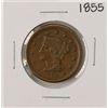 Image 1 : 1855 Braided Hair Large Cent Coin