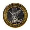 Image 1 : .999 Fine Silver Fremont Casino Las Vegas $10 Limited Edition Gaming Token