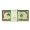 Image 1 : Pack of (100) Consecutive 1976 $2 Federal Reserve Notes San Francisco