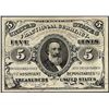 Image 1 : March 3, 1863 Five Cents Third Issue Fractional Currency Note