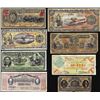 Image 1 : Lot of (8)Assorted Mexican Revolution Currency Notes