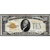 Image 1 : 1928 $10 Gold Certificate Note