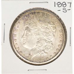 1887-S $1 Morgan Silver Dollar Coin