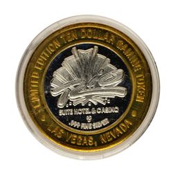 .999 Fine Silver Rio Las Vegas, Nevada $10 Limited Edition Gaming Token