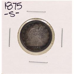 1875-S Seated Twenty Cent Piece Coin