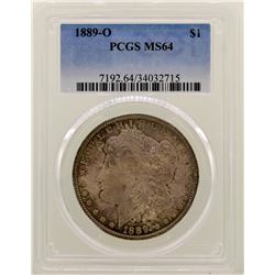 1889-O $1 Morgan Silver Dollar Coin PCGS MS64