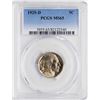 Image 1 : 1925-D Buffalo Nickel Coin PCGS MS65
