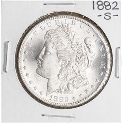 1882-S $1 Morgan Silver Dollar Coin