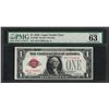 Image 1 : 1928 $1 Legal Tender Note Fr.1500 PMG Choice Uncirculated 63EPQ