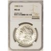 Image 1 : 1900-O $1 Morgan Silver Dollar Coin NGC MS64