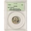 Image 1 : 1883 No Cents Liberty V Nickel Coin PCGS MS65 Old Green Holder