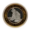 Image 2 : .999 Fine Silver Sam's Town Casino Las Vegas $10 Limited Edition Gaming Token