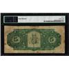 Image 2 : 1908 $5 Canada Montreal The Molsons Bank Note PMG Fine 12 Net