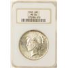 Image 1 : 1925 $1 Peace Silver Dollar Coin NGC MS64