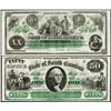 Image 1 : Lot of 1872 $20 & $50 State of South Carolina Revenue Bond Obsolete Notes