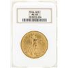 Image 1 : 1924 $20 St. Gaudens Double Eagle Gold Coin NGC MS63