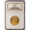 Image 1 : 1894 $10 Liberty Head Eagle Gold Coin NGC MS62