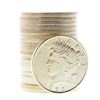 Image 1 : Roll of (20) Brilliant Uncirculated 1923 $1 Peace Silver Dollar Coins