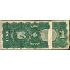 Image 2 : 1869 $1 Rainbow Legal Tender Note Tape Repaired