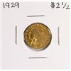 Image 1 : 1929 $2 1/2 Indian Head Quarter Eagle Gold Coin