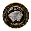 Image 2 : .999 Fine Silver Four Queens Casino Las Vegas $10 Limited Edition Gaming Token