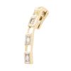 Image 2 : 14KT Yellow Gold 1.40 ctw Diamond Pearl Enhancer