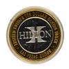 Image 2 : .999 Fine Silver Hilton Las Vegas, NV $10 Limited Edition Gaming Token