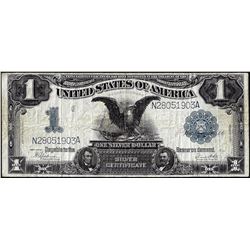 1899 $1 Black Eagle Silver Certificate Note