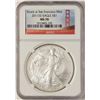 Image 1 : 2011-(S) $1 American Silver Eagle Coin NGC MS70