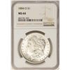 Image 1 : 1884-O $1 Morgan Silver Dollar Coin NGC MS64