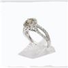 Image 9 : 14KT White Gold 2.03 ctw Natural Round Cut Diamond Engagement Wedding Ring