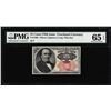 Image 1 : 1874 25 Cents Fifth Issue Fractional Currency Note Fr.1309 PMG Gem Uncirculated