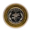 Image 2 : .999 Fine Silver Las Vegas Club $10 Limited Edition Gaming Token