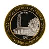 Image 2 : .999 Fine Silver Flamingo Casino Las Vegas, NV $10 Limited Edition Gaming Token