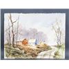 Image 2 : Edward Garbely 1908-1999 US Watercolor Landscape