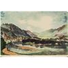 Image 1 : Albrecht Durer NYGS Litho Paper "View of Trent"
