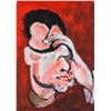 Image 1 : Francis Bacon British Expressionist Oil Gouache