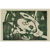 Image 1 : Franc Marc German Cubist Woodcut on Paper