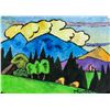 Image 1 : Gabriele Munter German Expressionist Gouache Paper