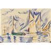 Image 1 : French Neo-Imp Watercolor signed P. Signac